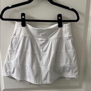 White lululemon Athletic Skort size 4